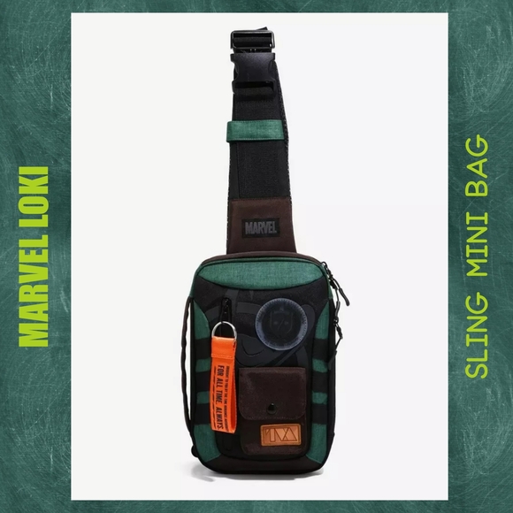 Marvel Other - MARVEL Loki Time Variance Authority Sling Mini Bag